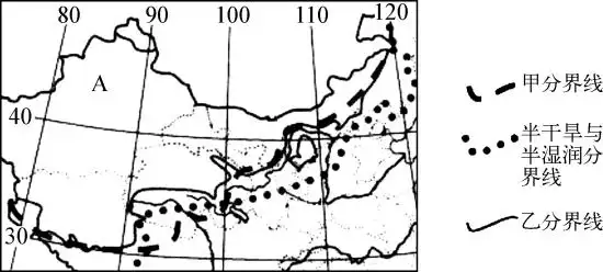 我国部分区域简图