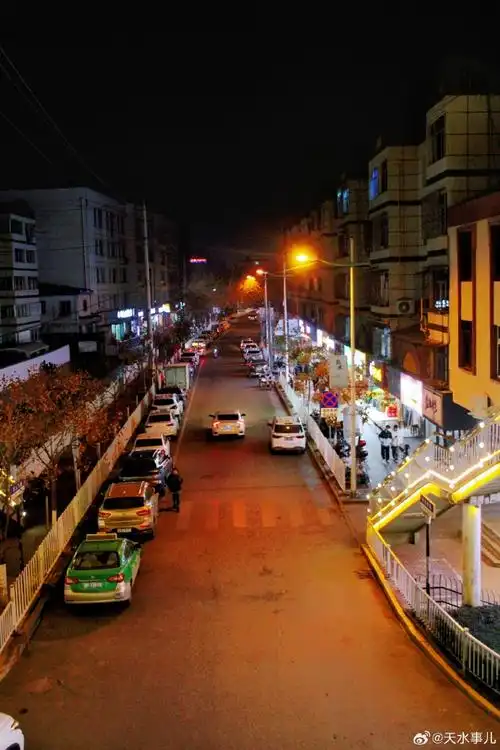 天水的夜景显得格外迷人##记录旅行##100张年度旅行照片