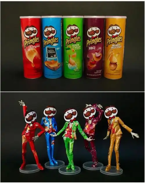 日本sns上,因为一个可比克薯片盒子大火的harukiru,是一个专门用食品