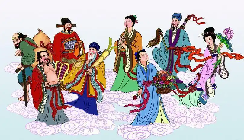 外号总比名字响,八仙的真名叫什么?