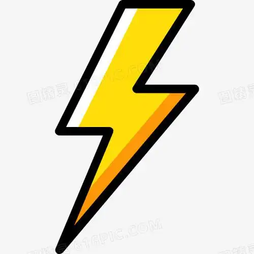 512 x 512 像素授权方式: 不可商用i分享者:唐小花卡通闪电雷电闪电