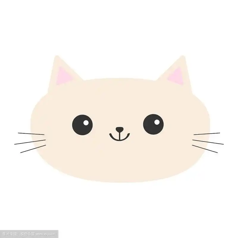 猫头图标可爱有趣的卡通人物快乐