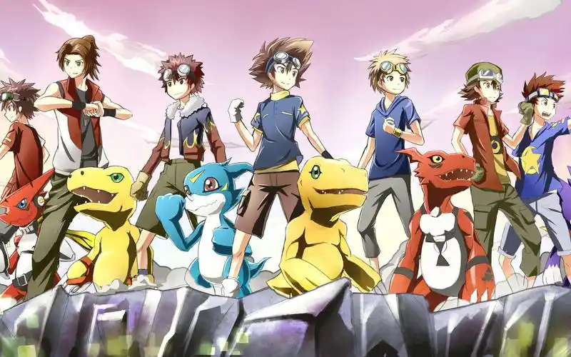 【4k/混剪/字幕/歌词】数码宝贝6 交错(合体)战争part.