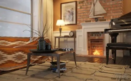 这次做了比较大胆的尝试,在美式风格的基础上加入印第安的元素,在设计