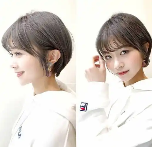 日系短发_发型_中国_人类