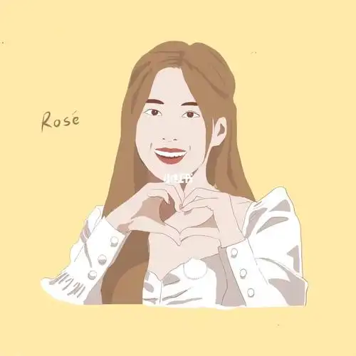 rose07  #blackpink  #朴彩英  #画画  #procreate  #简笔画