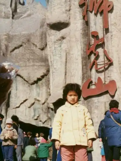 高圆圆小时候长这个样子