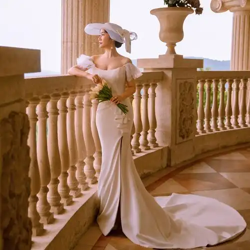 雨丝古堡别具风情的欧式婚纱照