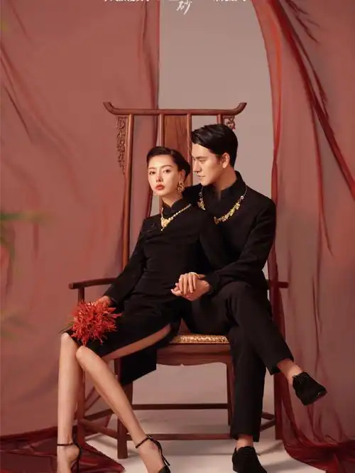 复古旗袍婚纱照民国风的一抹温柔