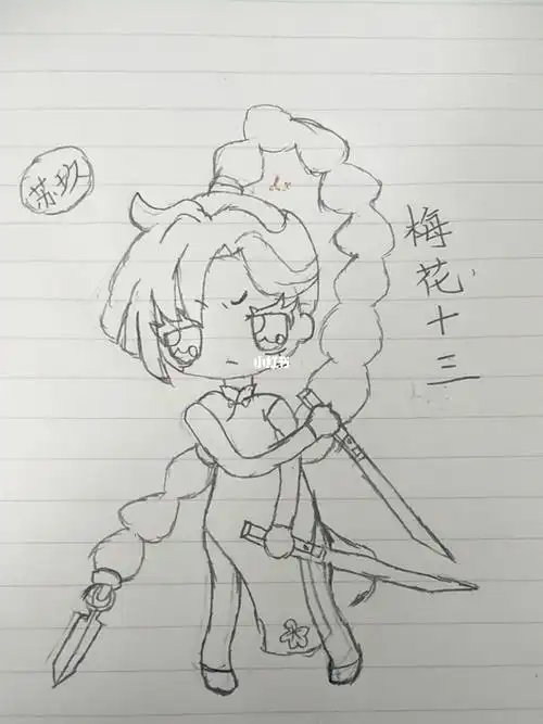 梅花十三简笔画梅花十三简笔画简单