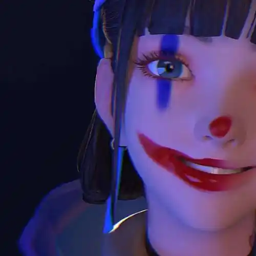 3d感动漫女头 科技感满满的动漫头像女3d高清图片_女生动漫头像_头像