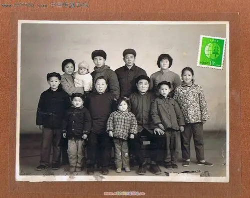 大家庭合影,老照片【收藏文竹】_第1张_7788老照片