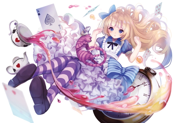 爱丽丝 绘师:あまちゃ(p id=1832094) 本作品id=73462854