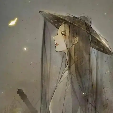 古风头像女唯美孤傲侧面 女生头像图片大全 -【爱个性】