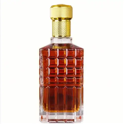 查理英皇法国洋酒威士忌白兰地方砖40度500ml*1瓶