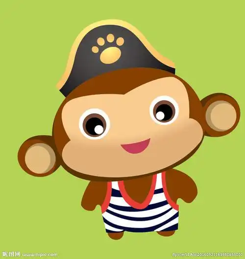 小猴子头戴花头像图片 小猴子头像图片