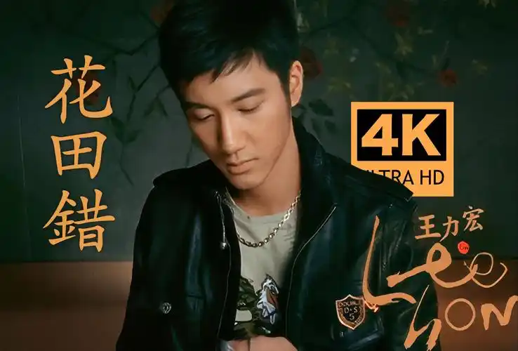 【4k修复】王力宏《花田错》mv「花田里犯了什么错??」爷青回~~