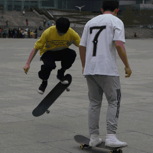 【深鱼滑板公开课第六期】这期ollie教学,我们居然遇到了城管!