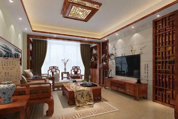 70小户型装修实景图小户型中式装修效果图大全