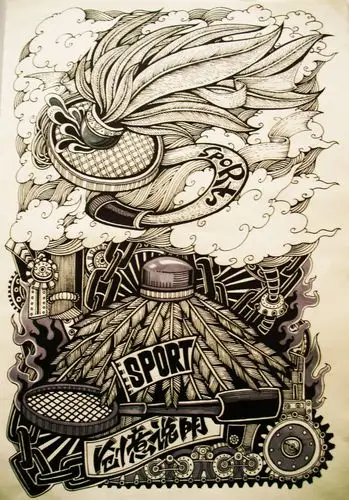 创意速写|纯艺术|绘画|傅淳强 - 原创作品 - 站酷 (zcool)