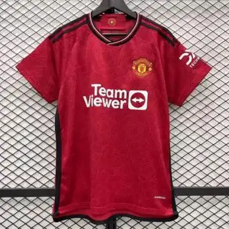 杰典2324新赛季曼联主场球衣7号芒特10号拉什福德足球服男上衣不印号s