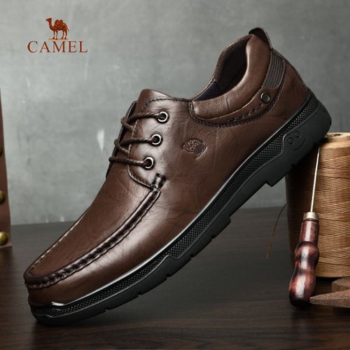 骆驼男士皮鞋男真皮正品休闲-特价促销-优惠券领取-价格|多少钱|什么