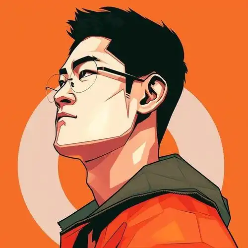 看淡一切释然的头像男,运气旺的微信头像图片