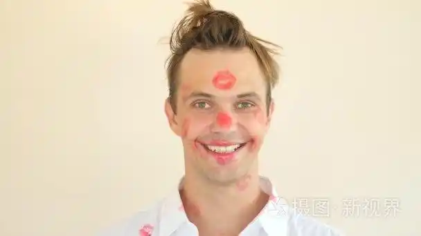 口红印视频素材