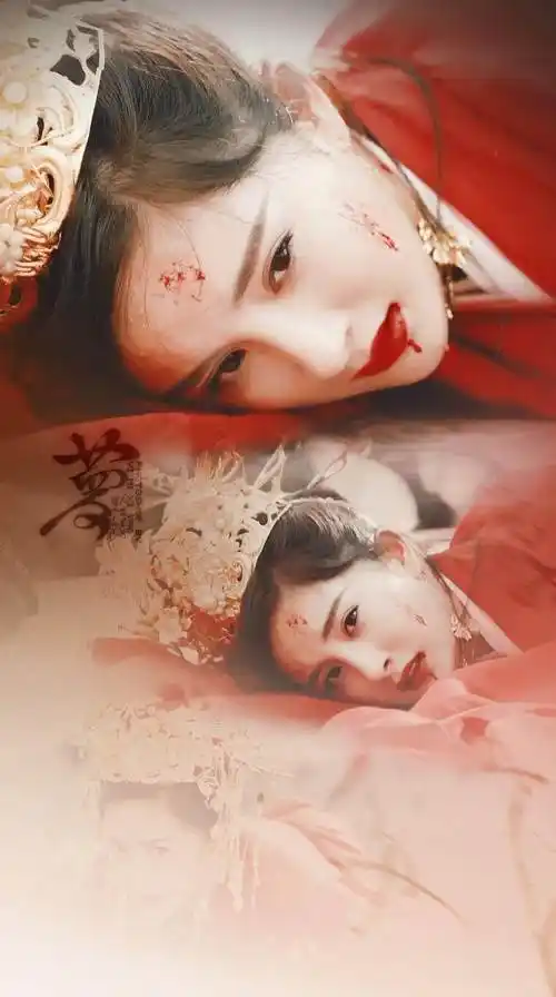 杨幂饭修一袭红衣震慑天下