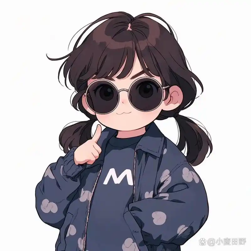 又酷又拽又可爱的女生头像