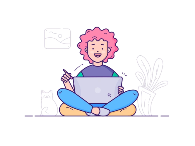 ppt素材又是一组绝美插画