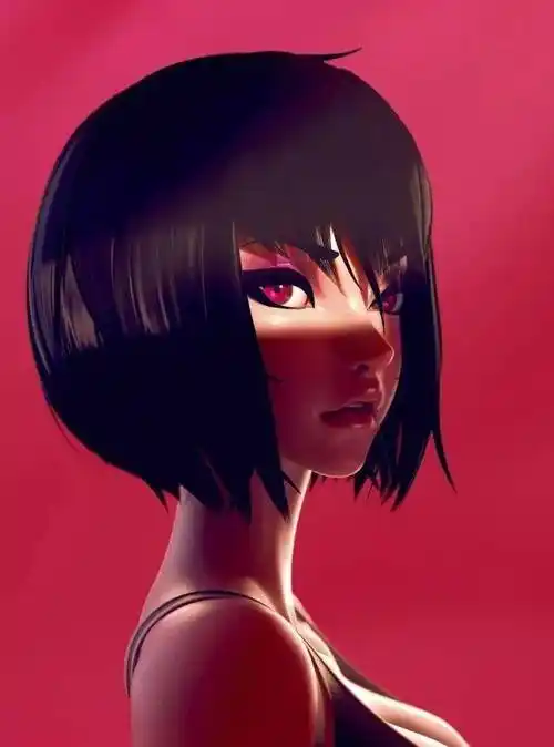 好学星绘:3d动漫人物建模作品参考素材