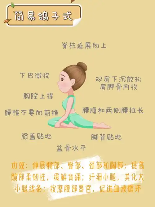 鸽子式77瑜伽体式0069