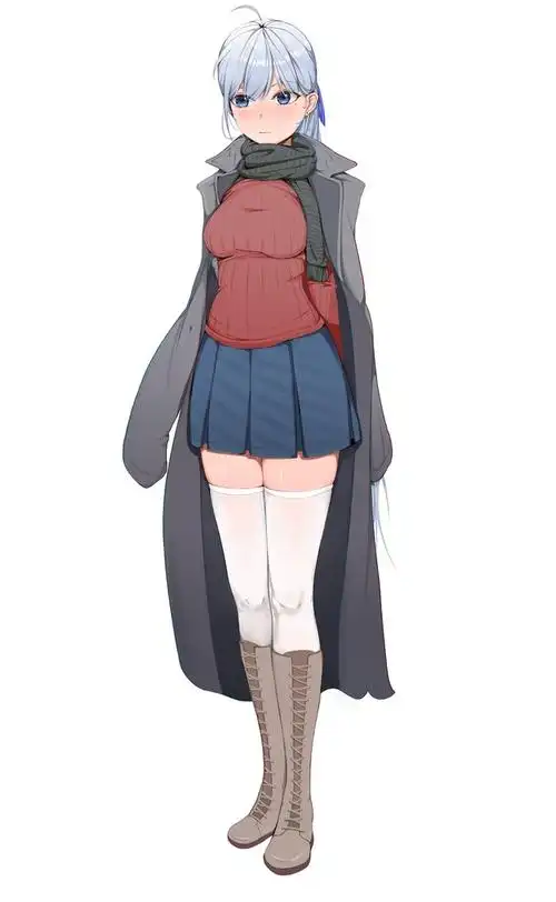 稿子,浅发风衣少女 - 半次元 - acg爱好者社区