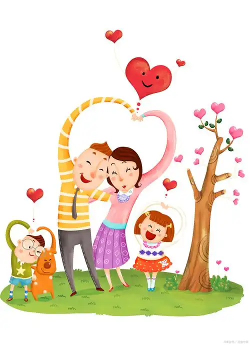 相亲相爱一家人的唯美句子