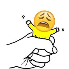 手gif抓住gif哭泣gif白背景gif