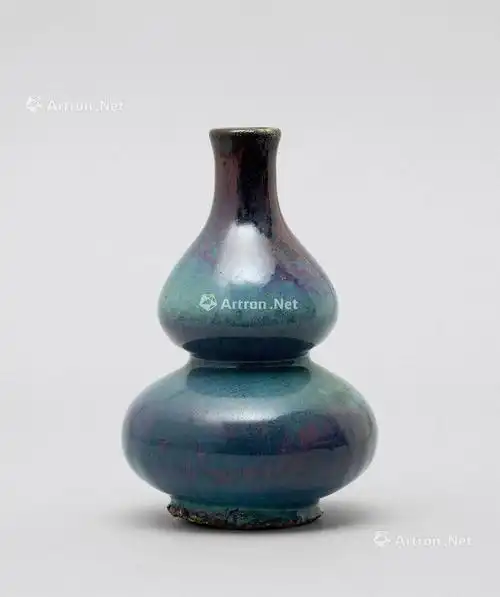 0036 清代 石湾窑葫芦瓶