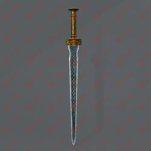 古代佩剑3d模型下载