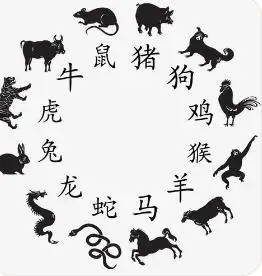 十二生肖里面都属于什么动物的1