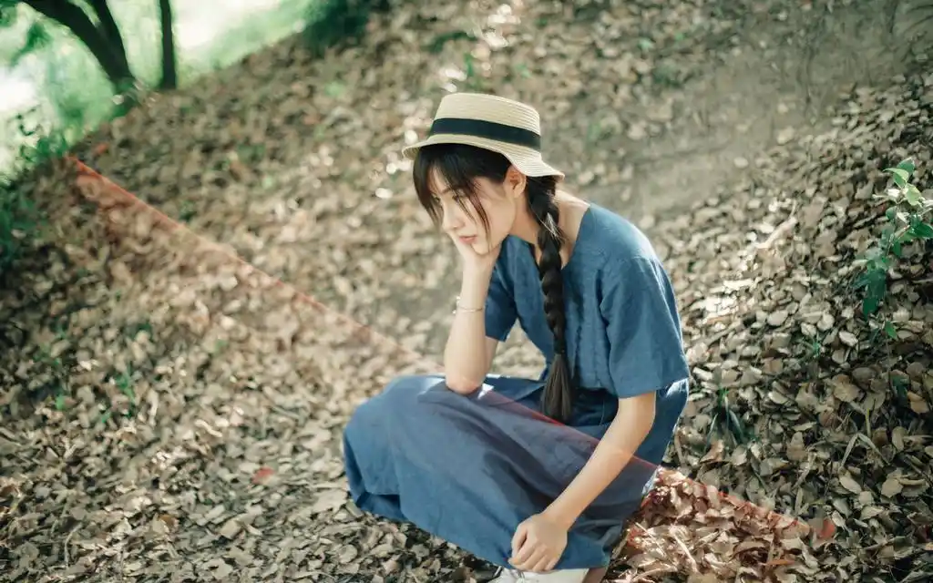 森系美女小清新壁纸