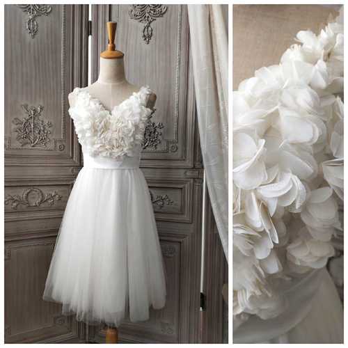 伴娘礼服短款公主