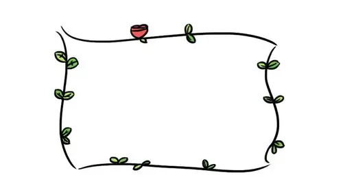 边框手抄报边框手抄报图片简单又漂亮