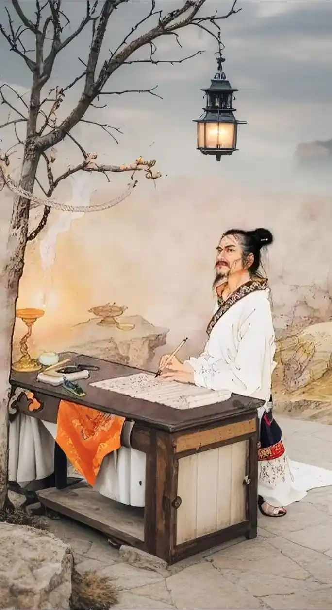 ai扩图 若要问中国古代文人里边武功最高的是哪位?那非辛弃疾莫属