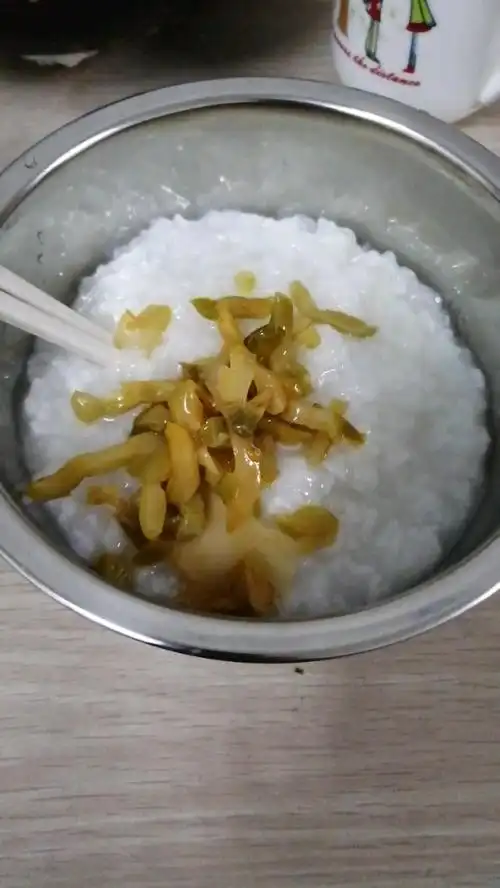 榨菜白粥