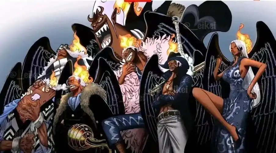 海贼王1112话情报七武海制度被废五老星问责海军大将藤虎