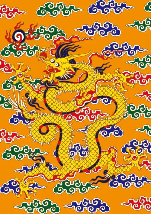 免费下载 中式祥 云龙