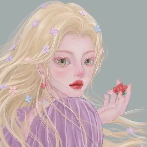 一组迪士尼公主手绘头像看看有木有喜欢滴67