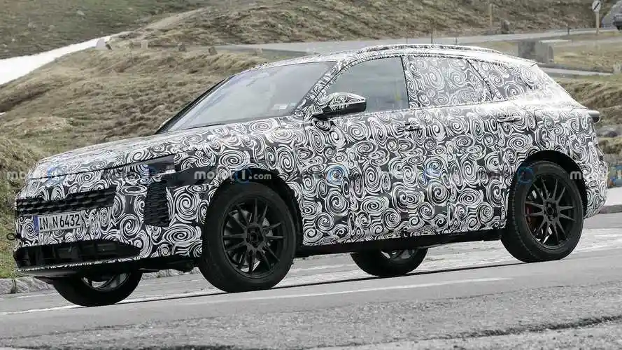 有望2023年发布 全新奥迪q5谍照曝光 取消大嘴式格栅