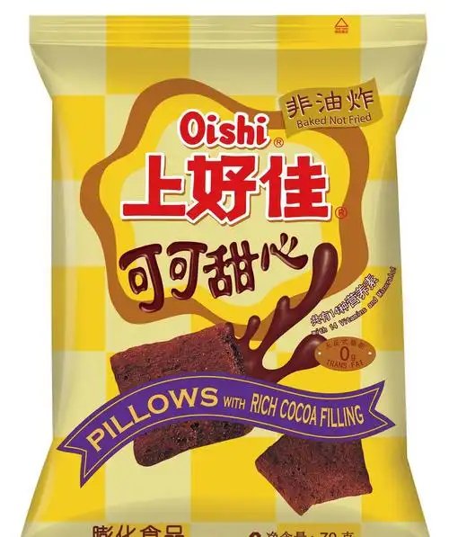 上好佳 可可甜心70克 香芋味/红豆味