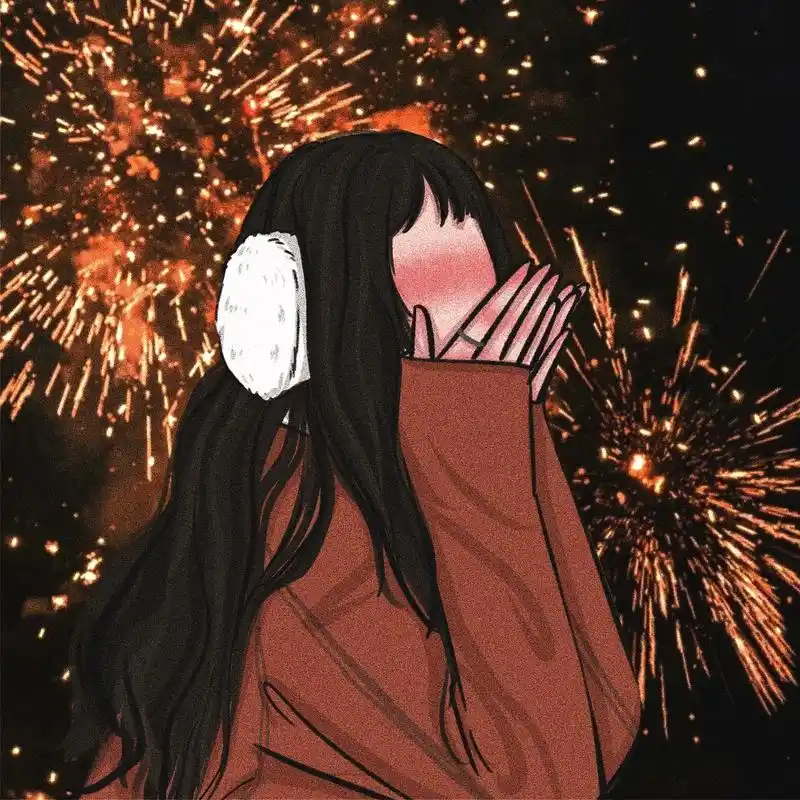 新年女生头像#女生头像 #手绘 - 抖音